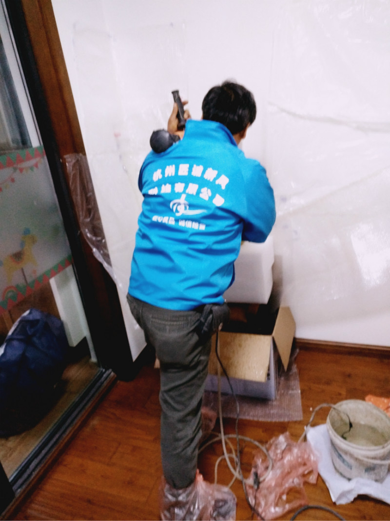 杭州拱墅区汀澜府壁挂新风系统安装