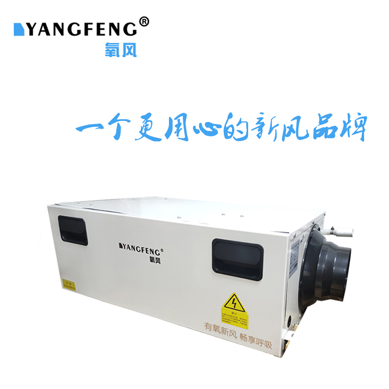 氧风管道式中央吊顶新风除湿一体机系统别墅地下室防潮湿干燥家用