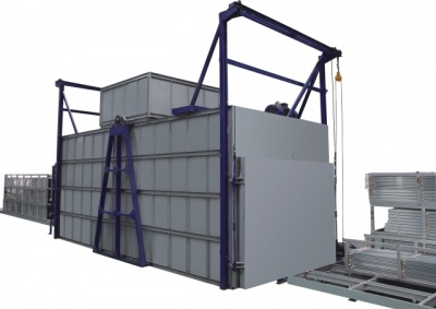 Aluminum profile process aging furnace