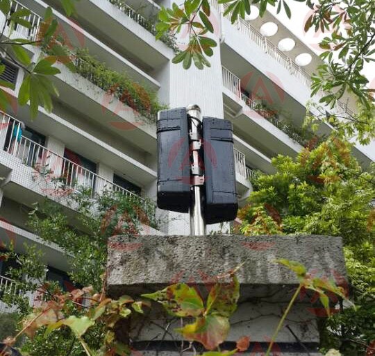 红外对射案例——深圳宝安中学场景...