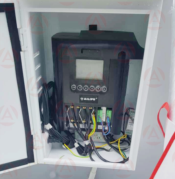 电子围栏案例——广州某公司现场实...