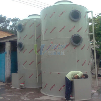 PP-塑料酸雾喷淋脱硫净化塔