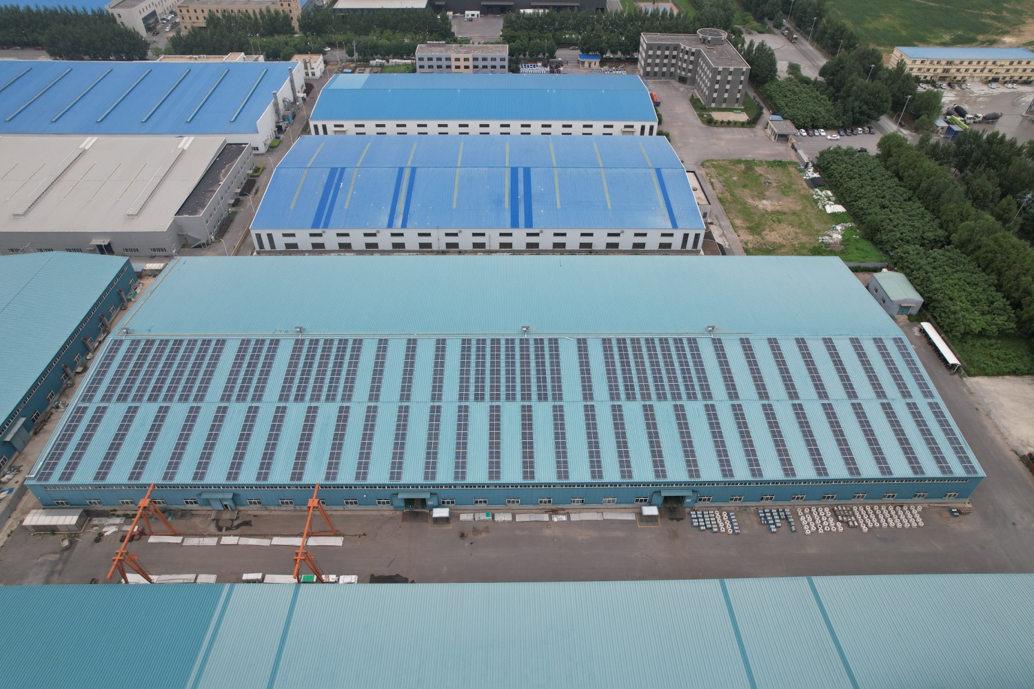 沈陽(yáng)裕通石化（瑰香街廠區(qū)）1MW光伏電站