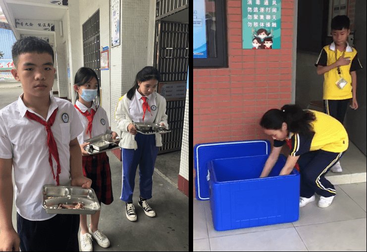 中膳中央厨房学生营养餐