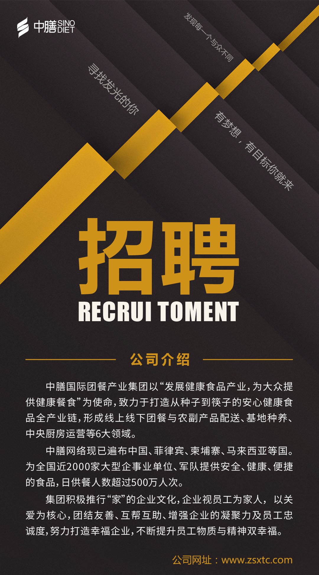 中膳集团海外招聘