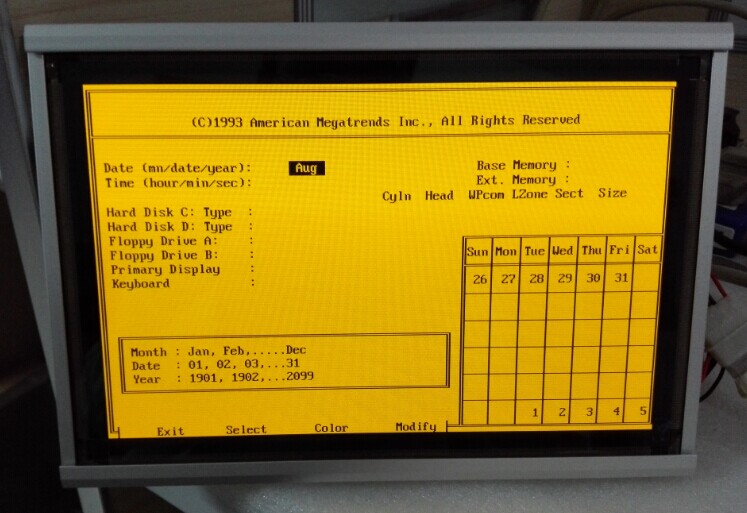 EL640.400-CB1 Planar industrial LCD Display