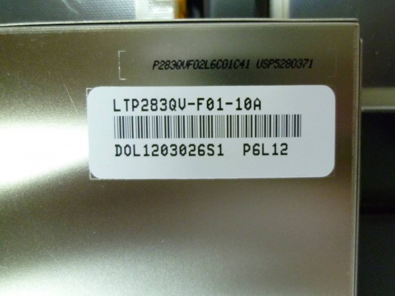 LTP283QV-F01 New and Original SAMSUNG 2.8inch lcd display