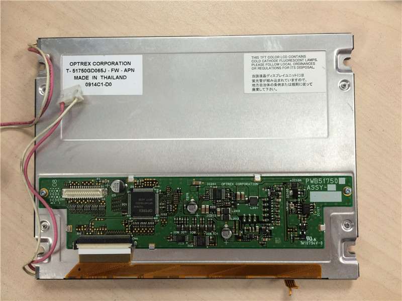 T-51513D104JU-FW-A-AIN OPTREX 10.4inch original lcd display
