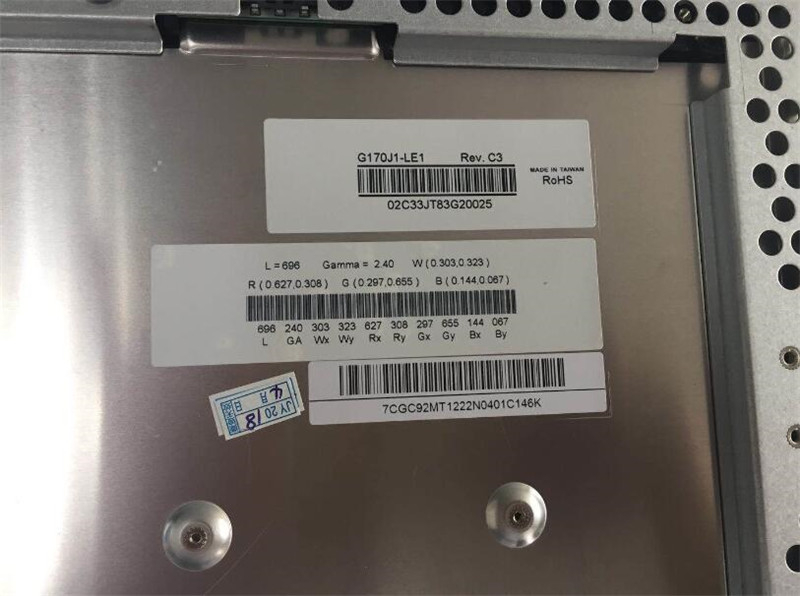 G170J1-LE1 Innolux original LCD Display