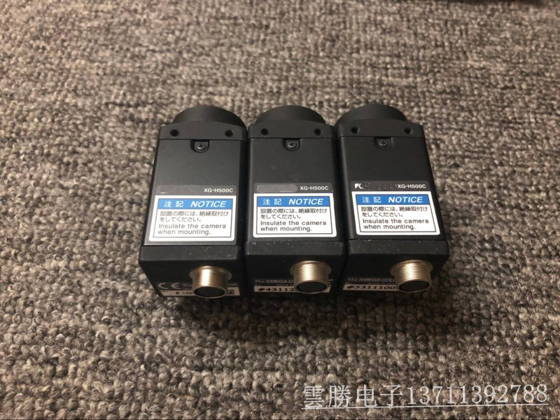 KEYENCE XG-H500C CCD camera,camera lens