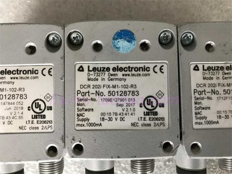 LEUZE ELECTRONIC DCR 202I-FIX-M1-102-R3 DALSA original camera