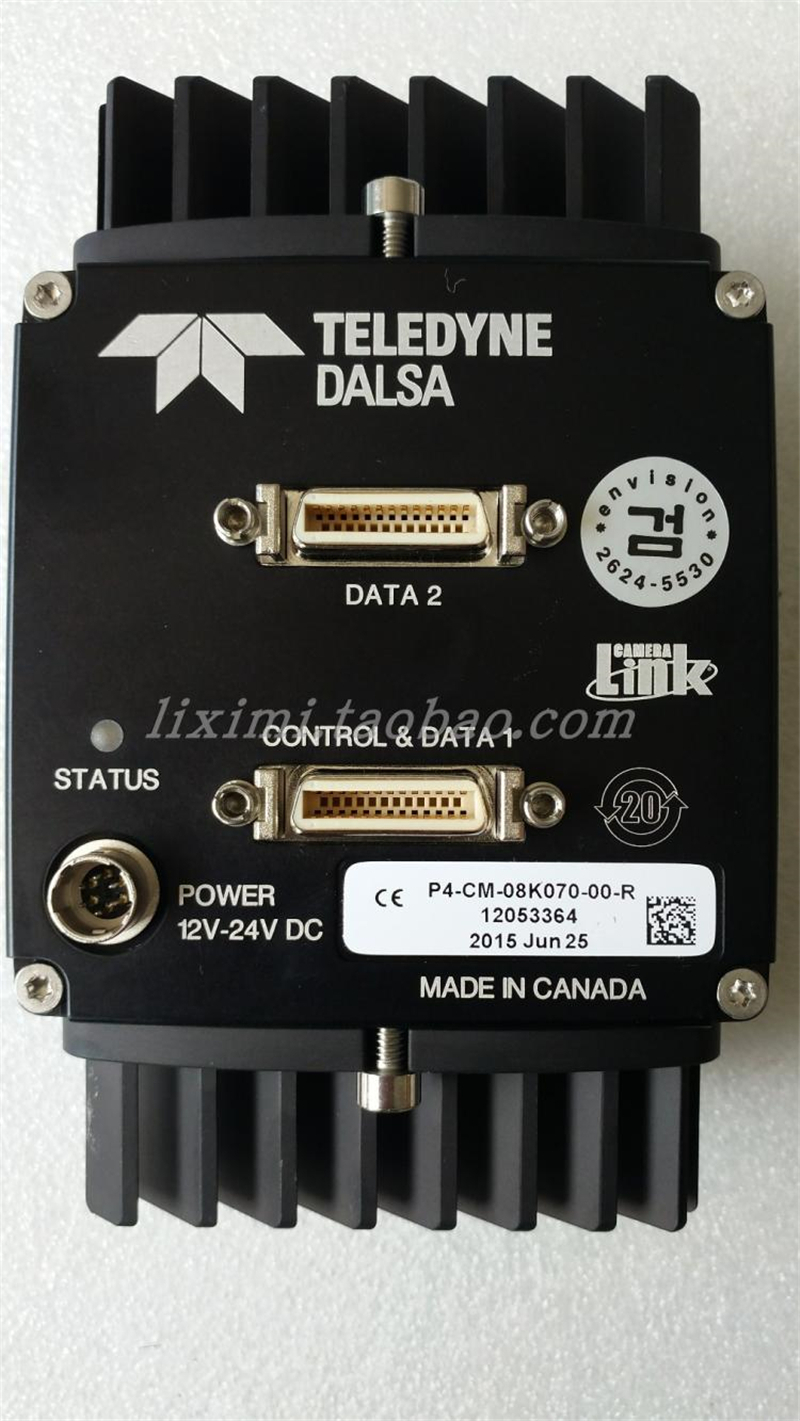 DALSA P4-CM-08K070-00-R CCD camera,camera lens