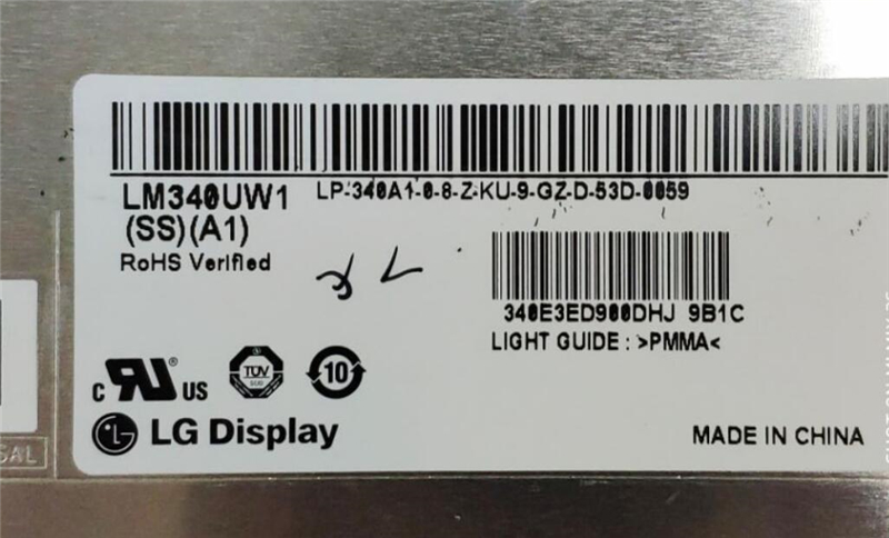 LM340UW1-SSA1 LG original LCD Display