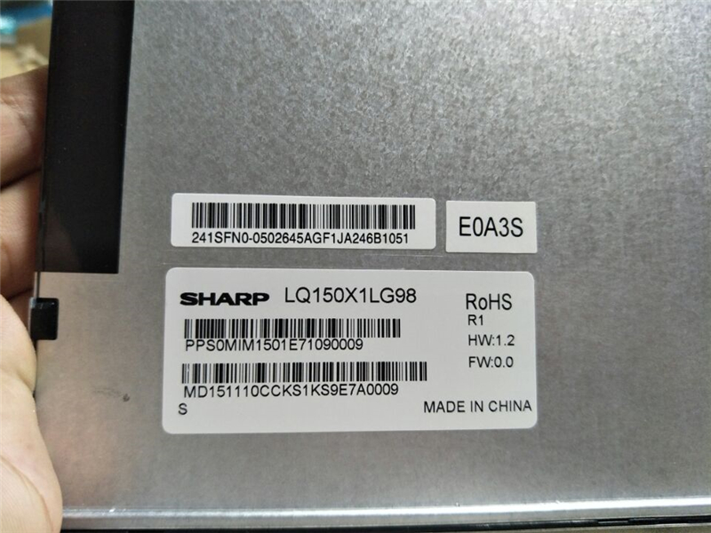 LQ150X1LG98 SHARP 15inch original lcd display