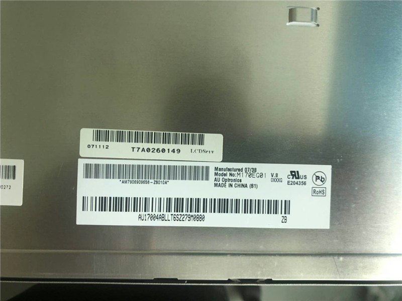 M170EG01 V.8 AUO original LCD Display M170EG01 V8