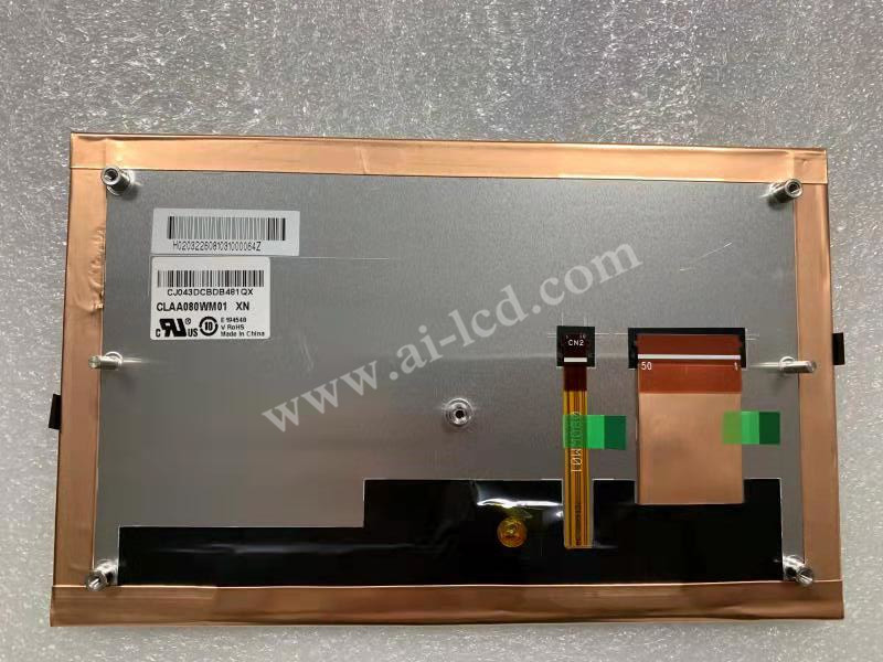 CLAA080WM01 XN CPT 8inch Automotive lcd display New and Original