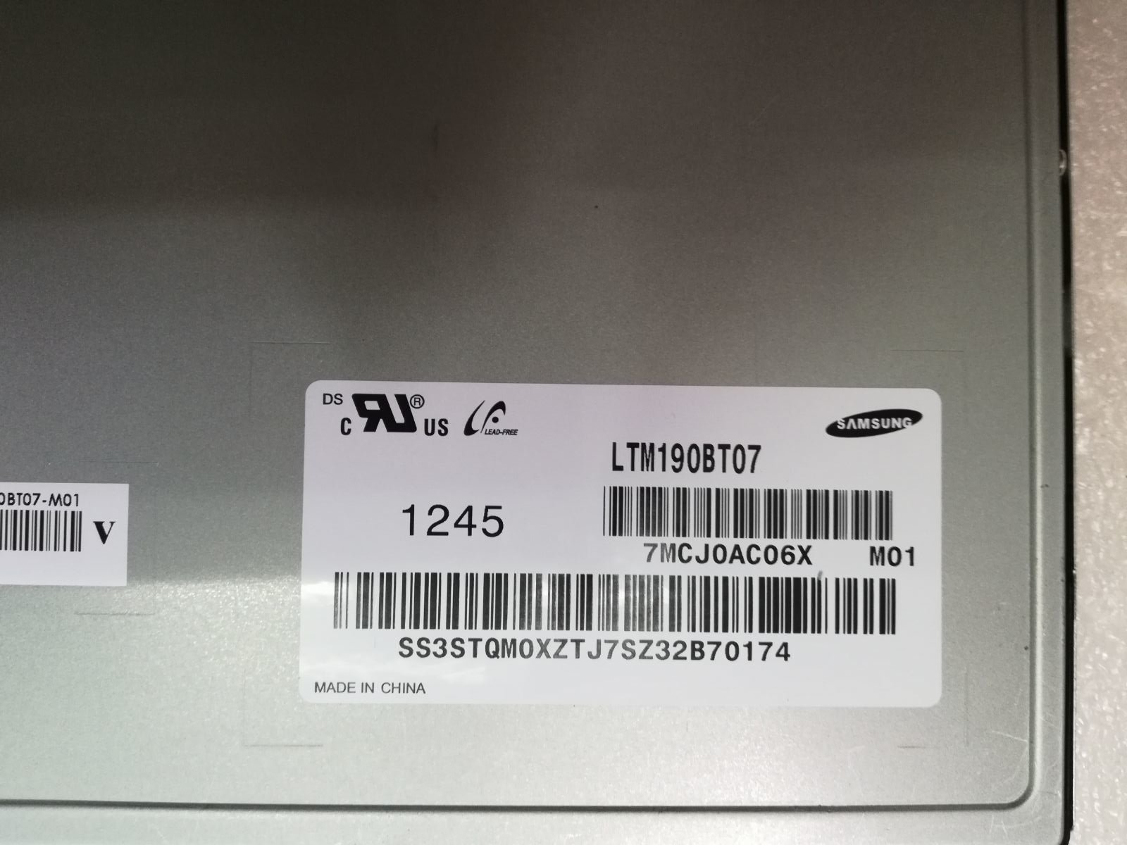 LTM190BT07
