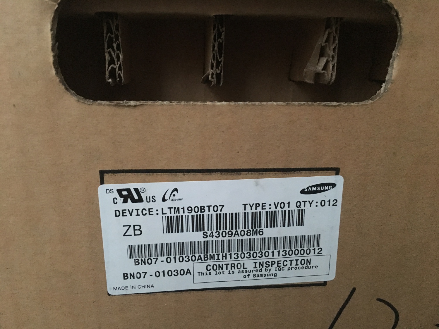 LTM190BT07