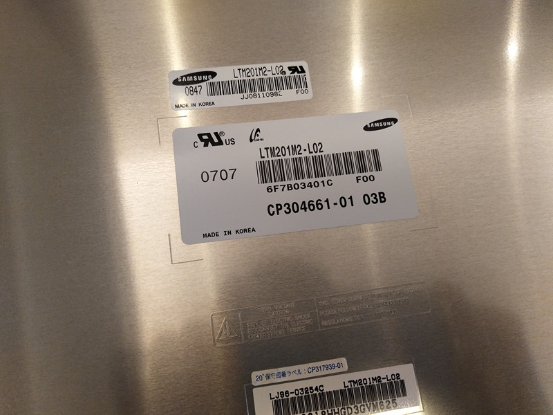 LTM201M2-L02 SAMSUNG LCD Display