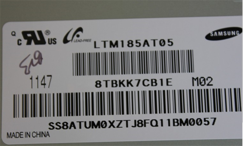 LTM185AT05 SAMSUNG LCD Panel