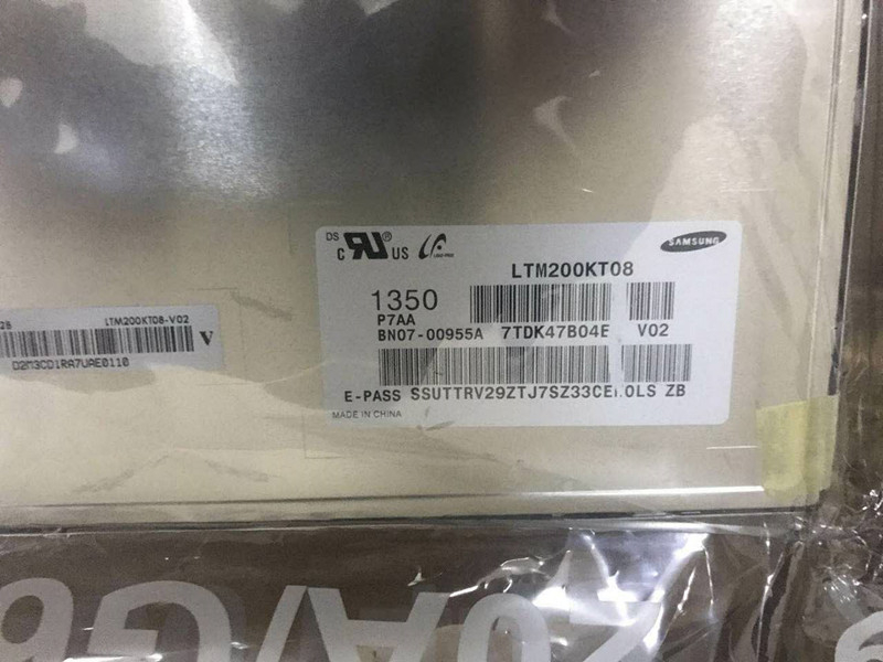 LTM200KT08-W02 SAMSUNG LCD Panel