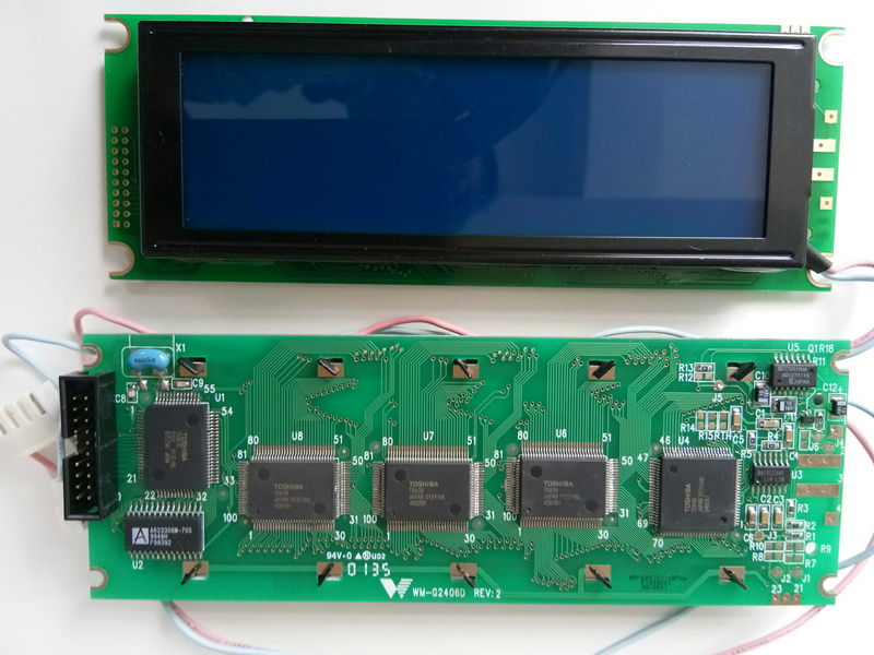 WM-G2406D original LCD Display