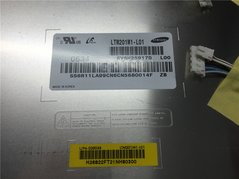 LTM201M1-L01 SAMSUNG LCD Display