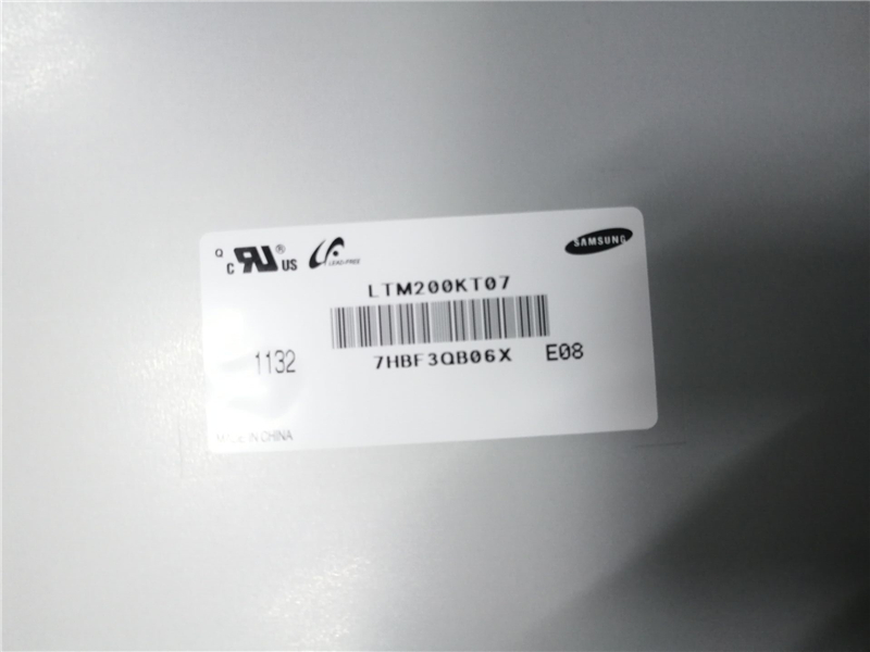 LTM200KT07 SAMSUNG LCD Panel