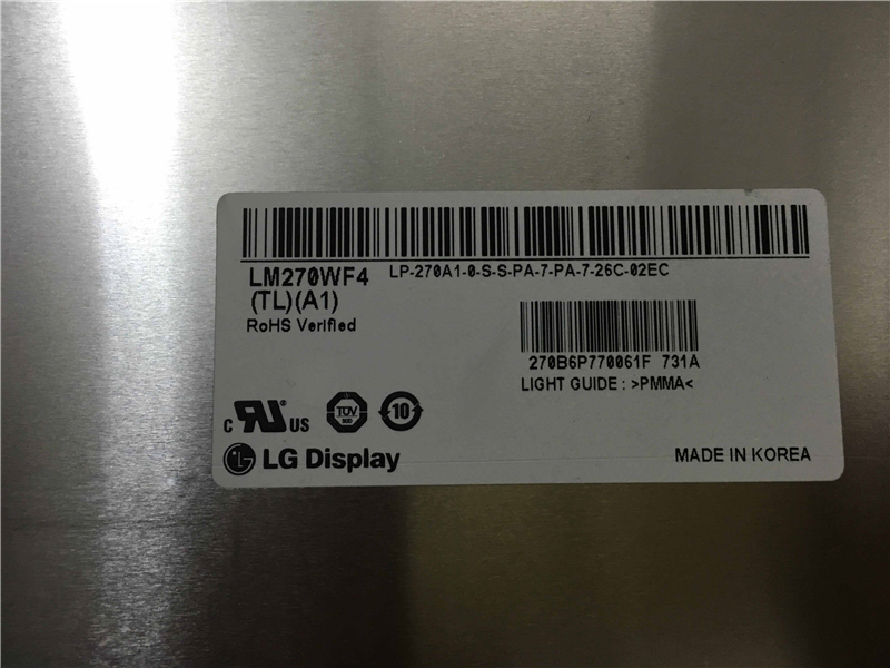LM270WF4（TL）（A1） 200pcs in stock