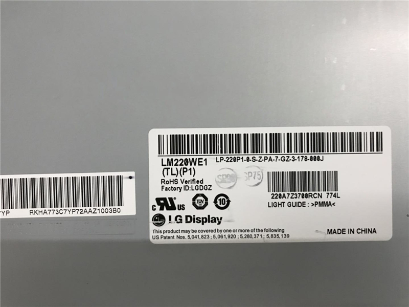 LM220WE1-TLP1 120pcs in stock