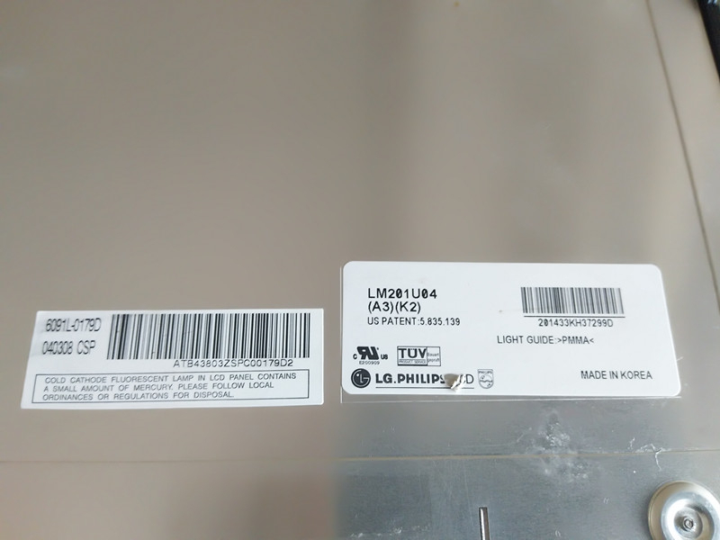 LM201U04-A3K2 160pcs new coming