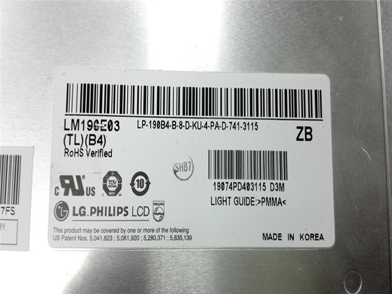 LM190E03-TLB4 200pcs in stock