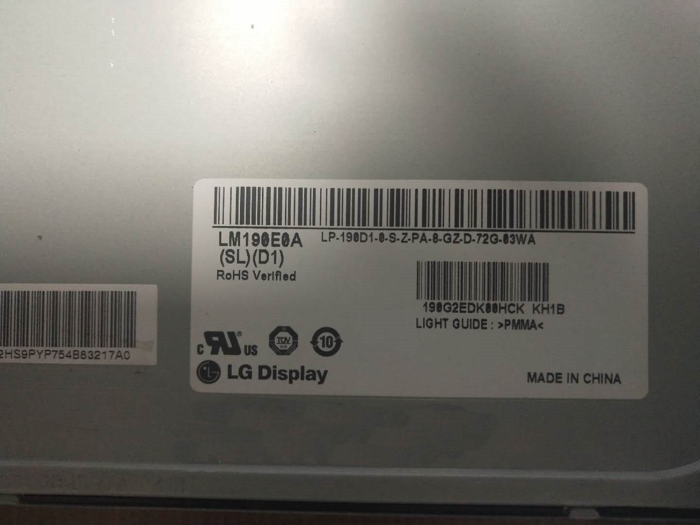 LM190E0A-SLD1 160pcs new coming