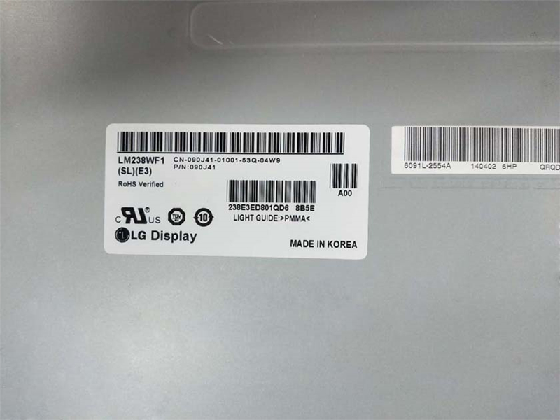 LM238WF1 SLE3 LCD Display 150pcs in stock