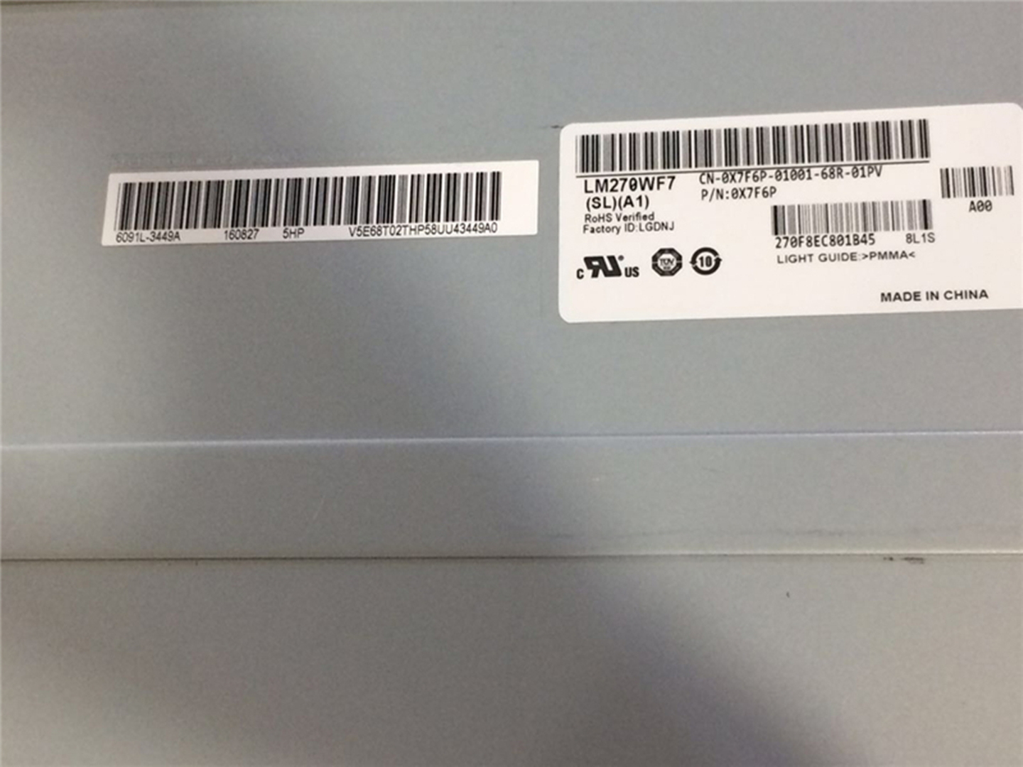 LM270WF7 SL A1 150pcs New arrival original