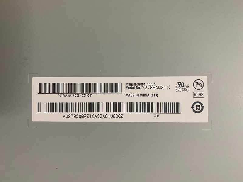 M270HAN01.3 LCD screen