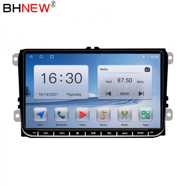 car radio android universal 2 Din Multimedia Video For VW Golf Polo Beetle Amarok Touran polo passat GPS navigation