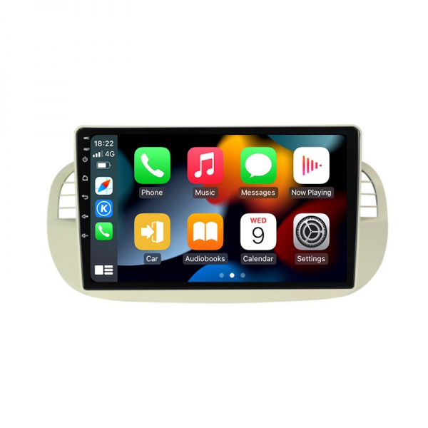BHNEW for FIAT 500 Android Screen Car Audio stereo Carplay ANDROID AUTO gps navigation 