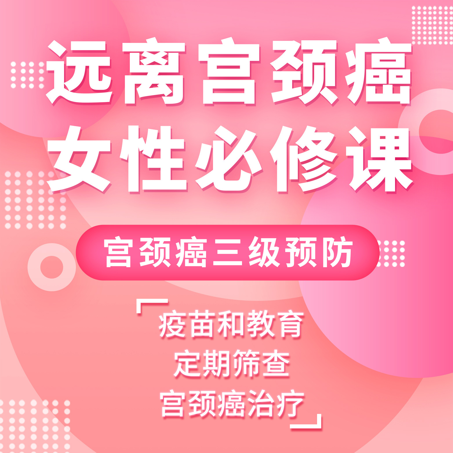 女性必修课#宫颈健康#HPV##宫颈疾病预防#