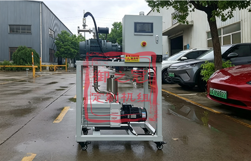 莱宝D63L双级旋片泵+鲍斯BSJ70L罗茨泵撬装机组