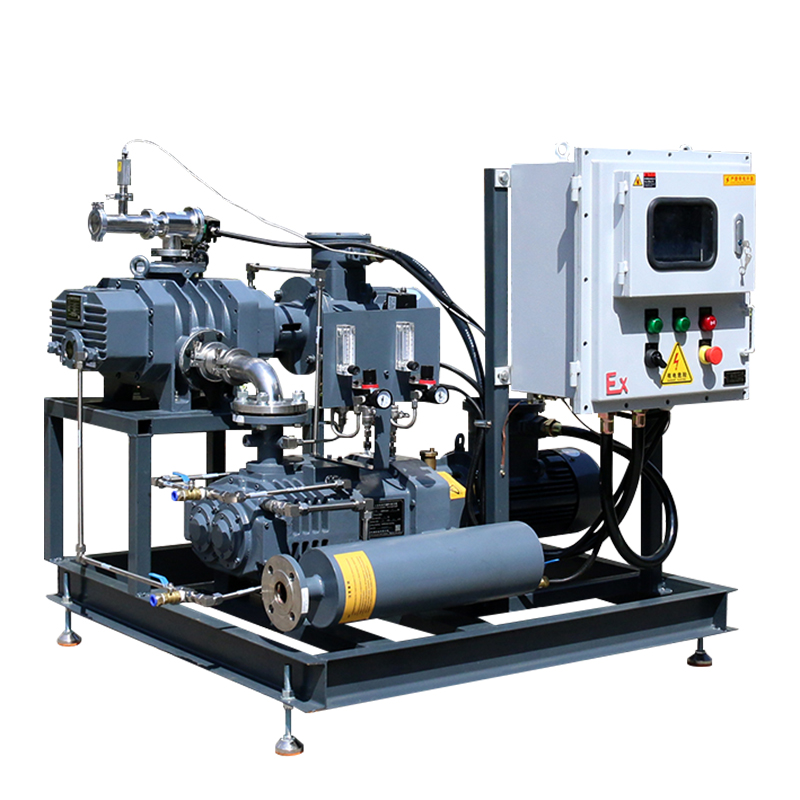 罗茨螺杆真空机组