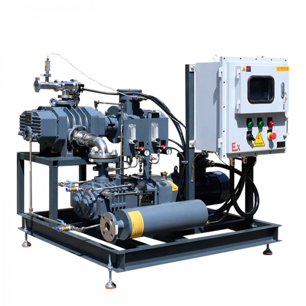 罗茨螺杆真空机组