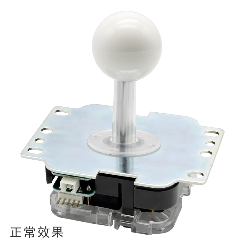 QANBA/拳霸 QB-J-GOV3 街机摇杆配件 蓝色/白色 LED炫光型摇杆