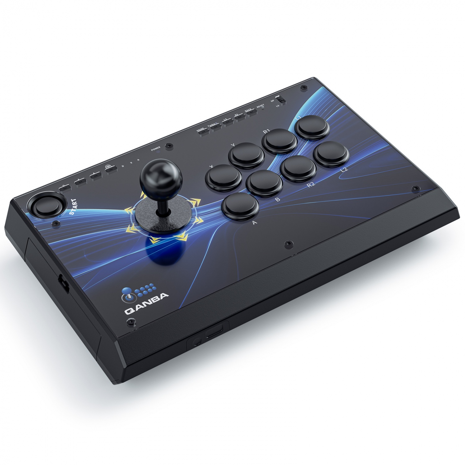 QANBA/拳霸Q1WL无线双模街机游戏摇杆手柄 支持电脑NS switch PC PS3 steam街霸6 KOF97 饿狼传说