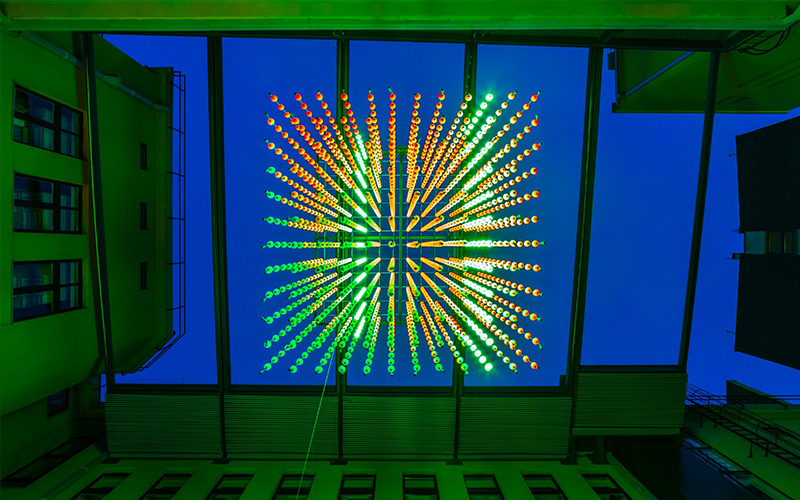 dmx 3d ball light
