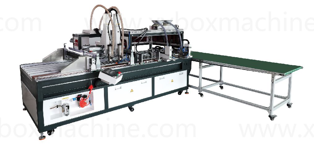 WM-MI9550 Automatic Magnet and Iron Sheet Insert Machine（ with Hole Drilling）