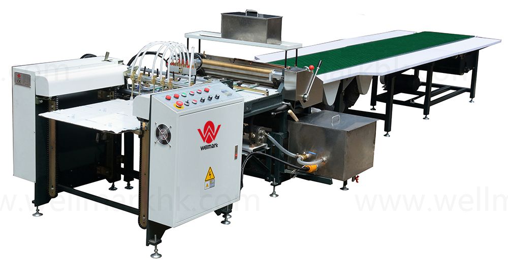 WM-650A/850A Automatic Gluing Machine（feeding paper by feeder）