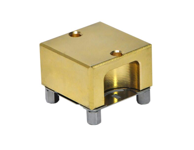 JS-51*51U-S 平面黄铜电极夹持座
