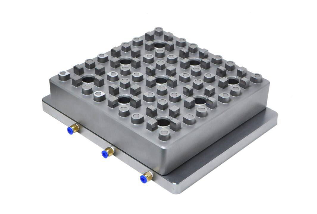 JS-3M-9 小型1出9 CNC气动快速基准夹头