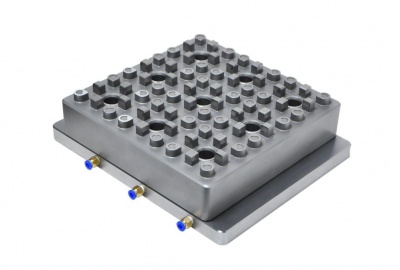 JS-3M-9 小型1出9 CNC气动快速基准夹头